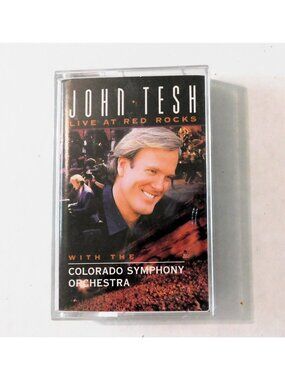 John Tesh Live At Red Rocks Cassette 1995 Colorado Symphony Orchestra
